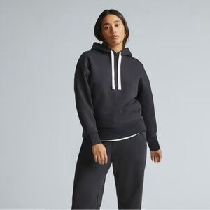 Black Everlane Women’s ReTrack Hoodie - Size Large